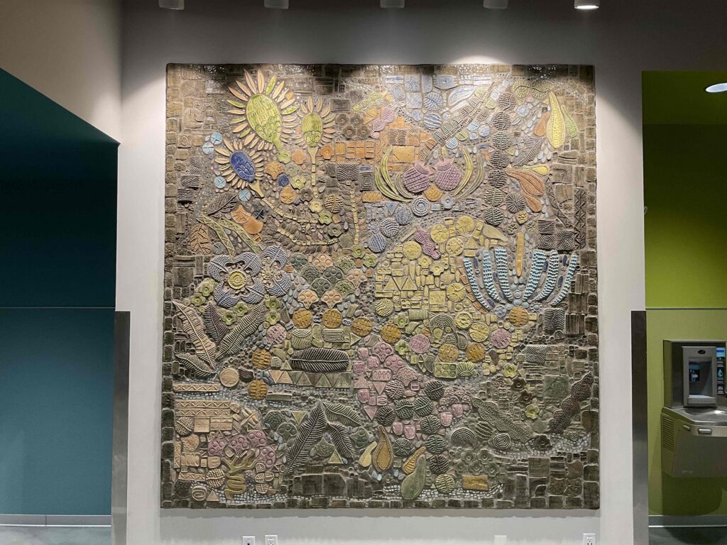A Similar Nature public mosaic installation